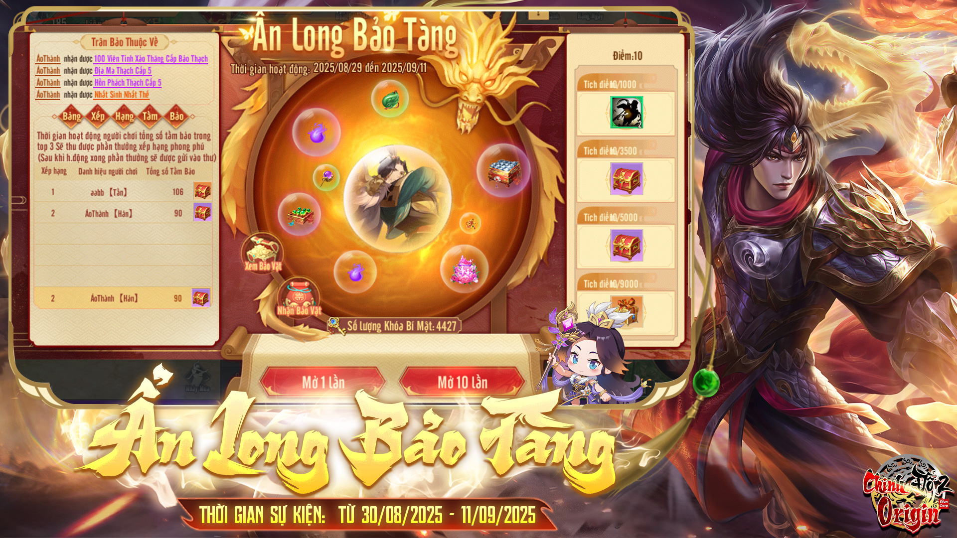 Kho Báu Ẩn Long - Mừng Đại Lễ Quốc Khánh